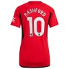 Maillot de Supporter Manchester United Rashford 10 Domicile 2023-24 Pour Femme